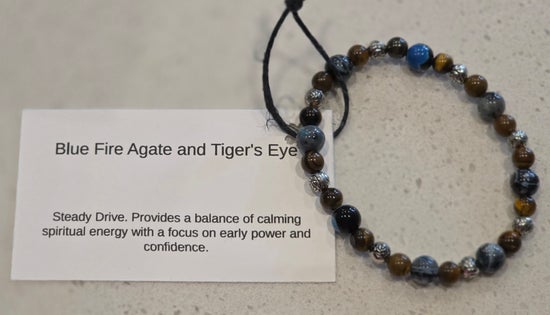 Blue Fire Agate/ Tiger&