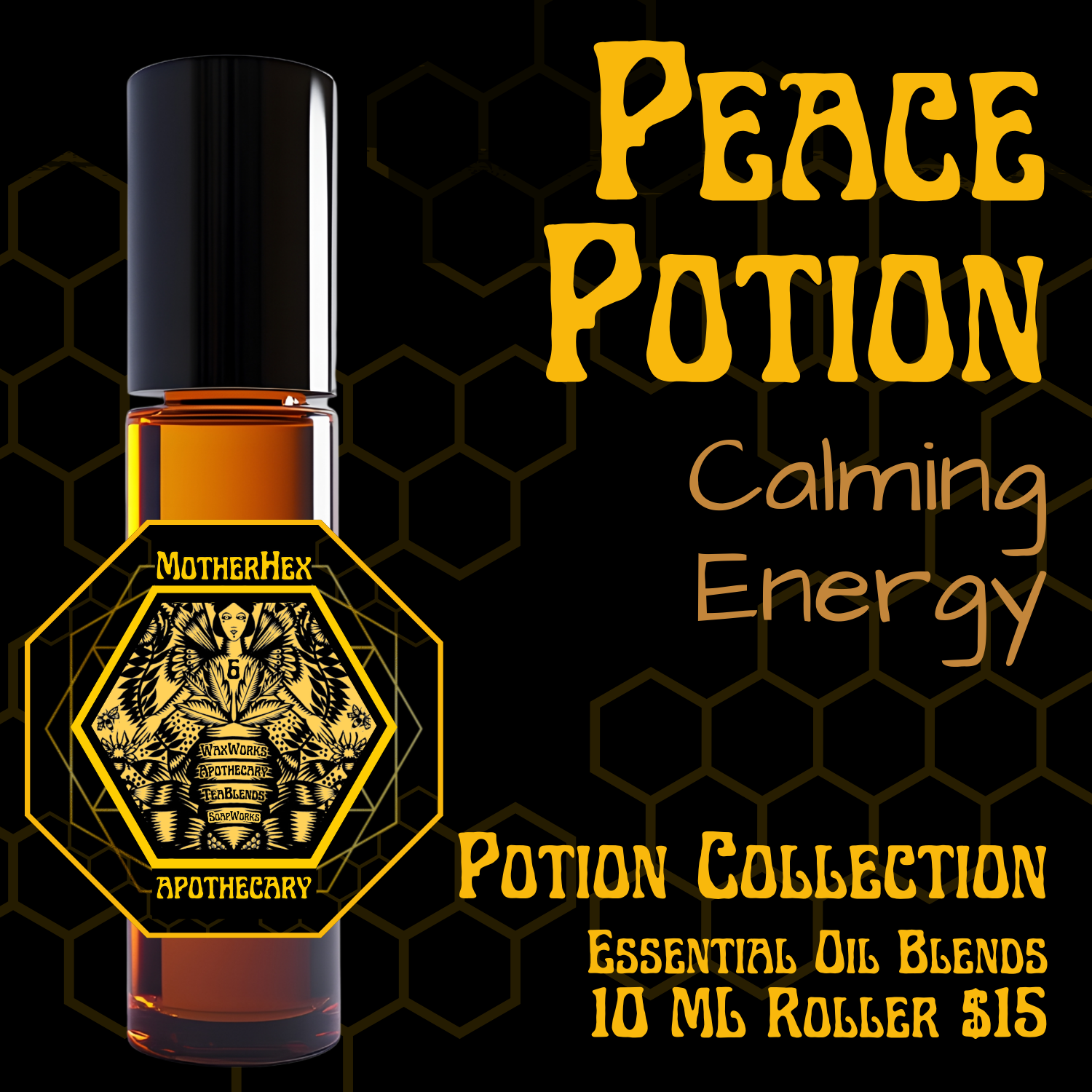 Essential Oil Potion Roll‑On Scents for Body &amp; Ritual
