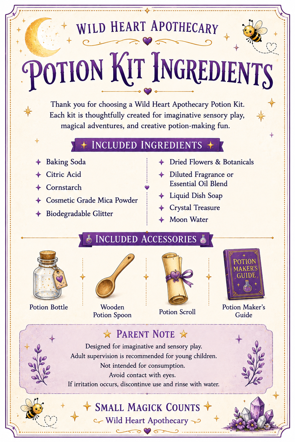 Wild Heart Potion Kit - Children&
