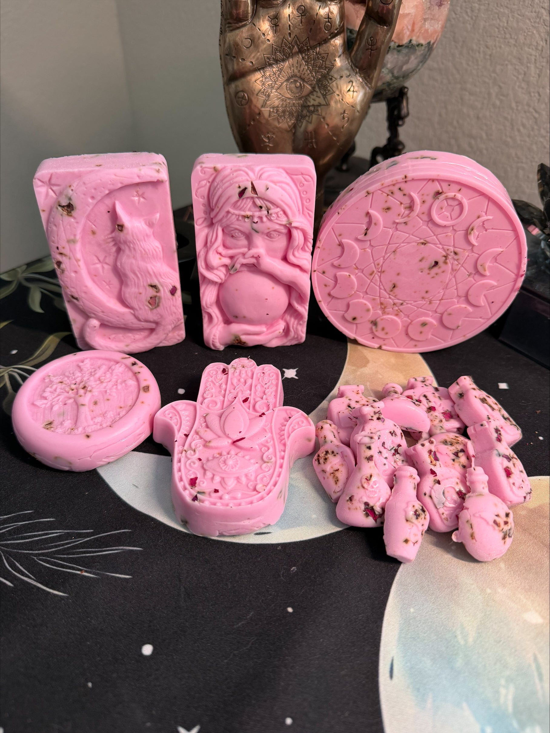 🔮 Rose Crystal Ball Witch Soap ✨