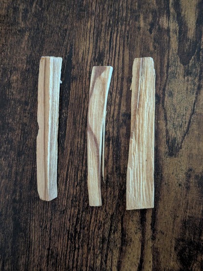 Palo Santo Sticks | Smoke Cleansing | Good Vibes (3 Piece Kit)