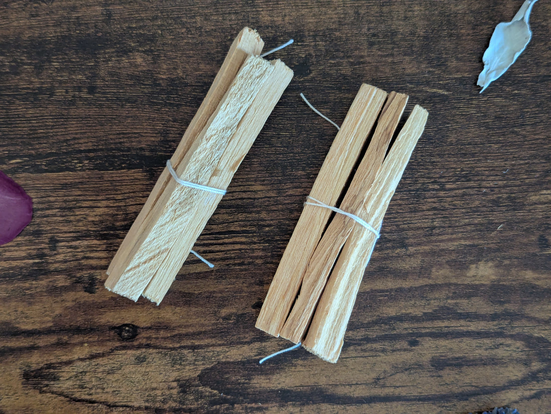 Palo Santo Sticks | Smoke Cleansing | Good Vibes (3 Piece Kit)