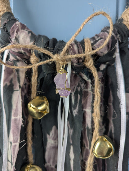 Maple Branch Hearth Keeper Witch Bells with Amethyst