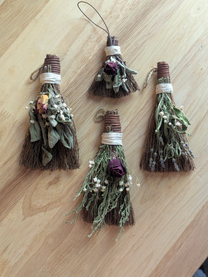 HomeGrown Witch Made Botanical Brooms