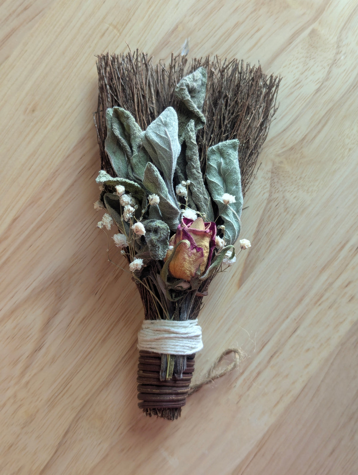 HomeGrown Witch Made Botanical Brooms