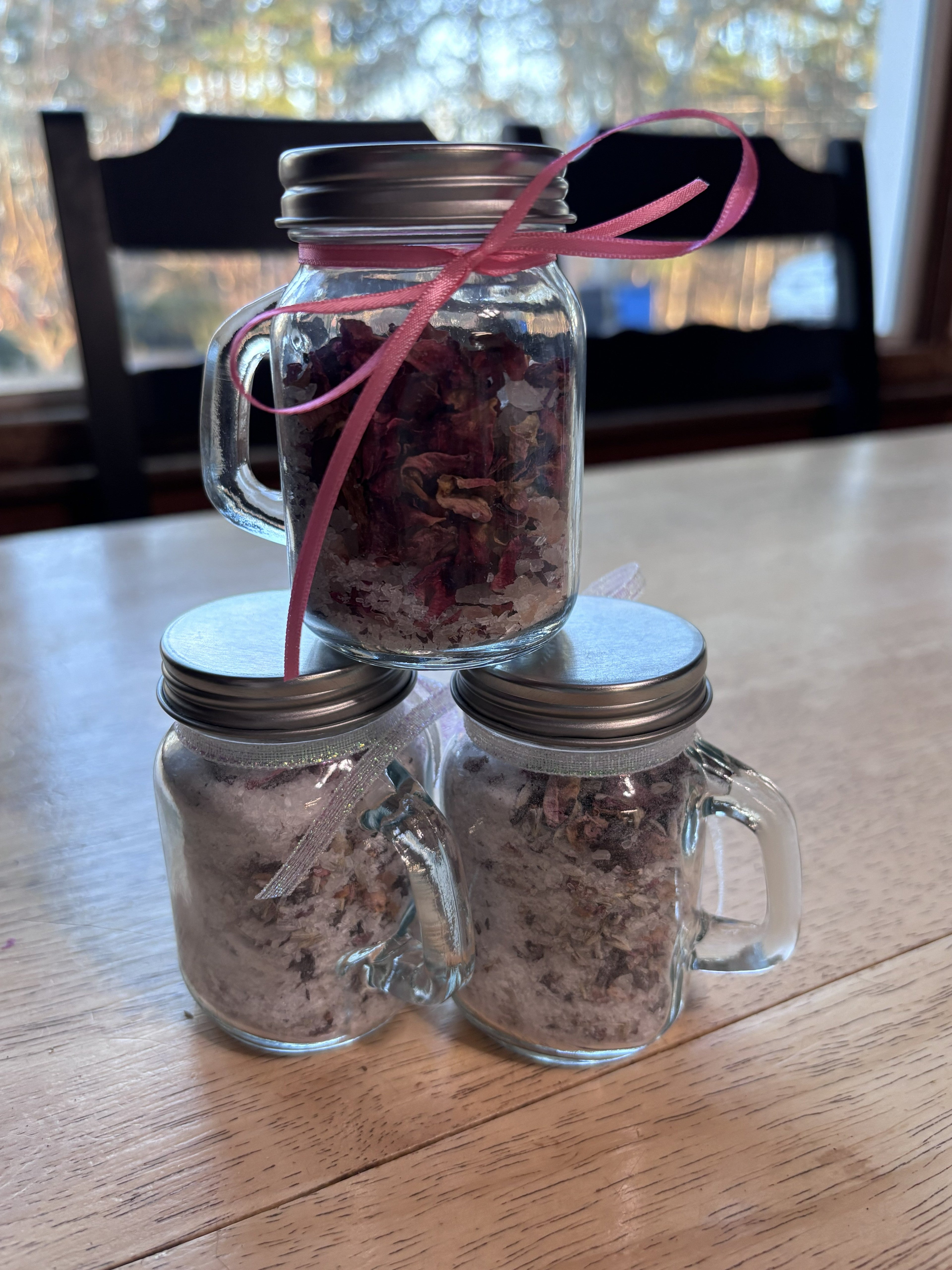 Rose Quartz Salt Soak