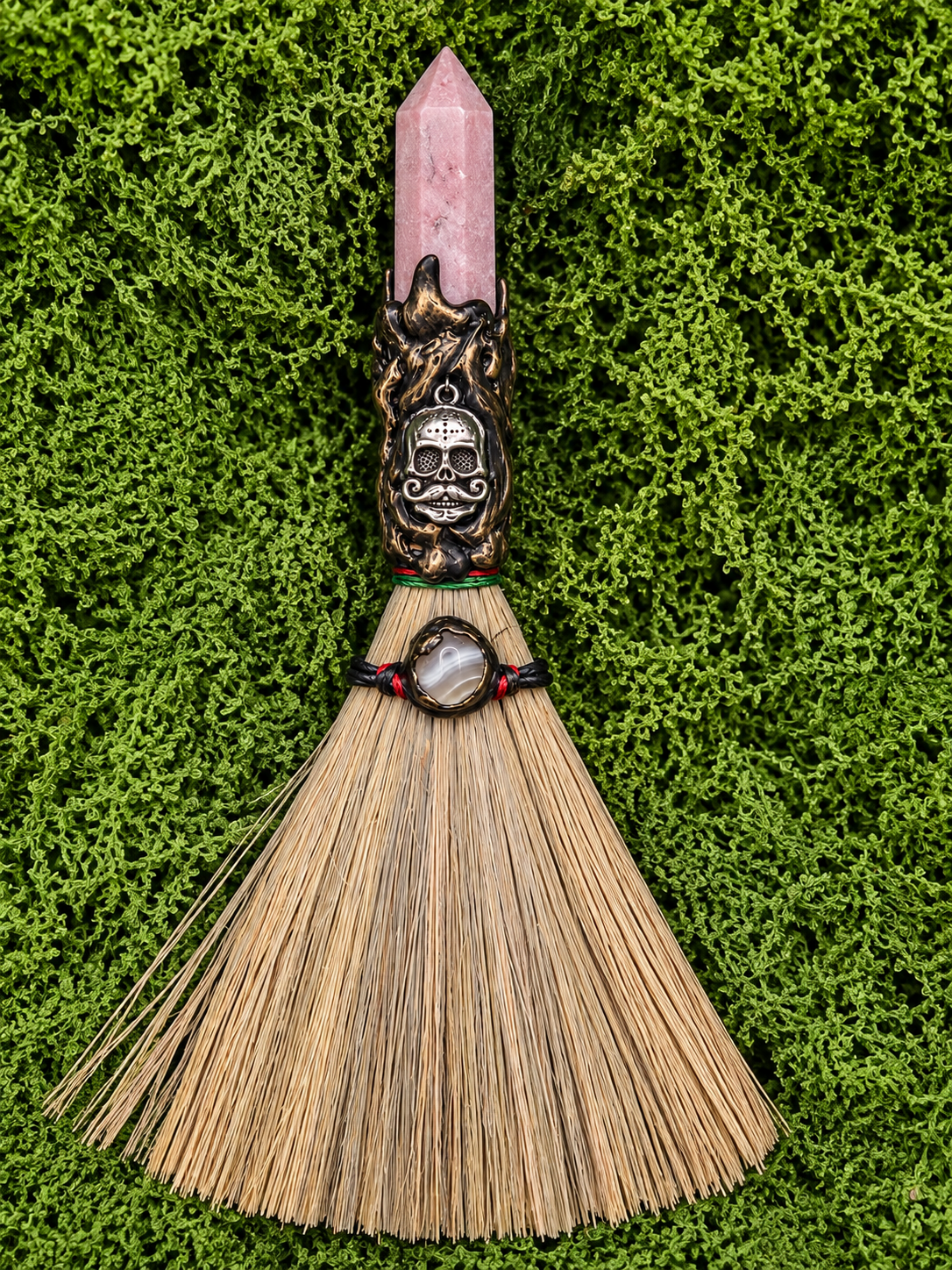 Rhodonite Besom