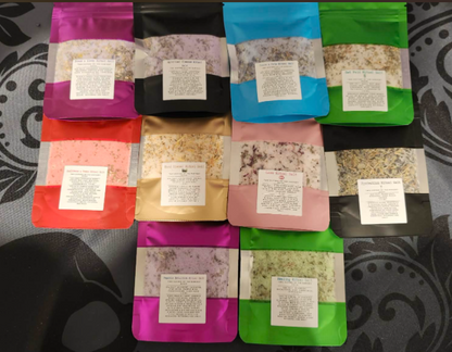 Two Sisters of the Harvest Moon Ritual Salt Collection