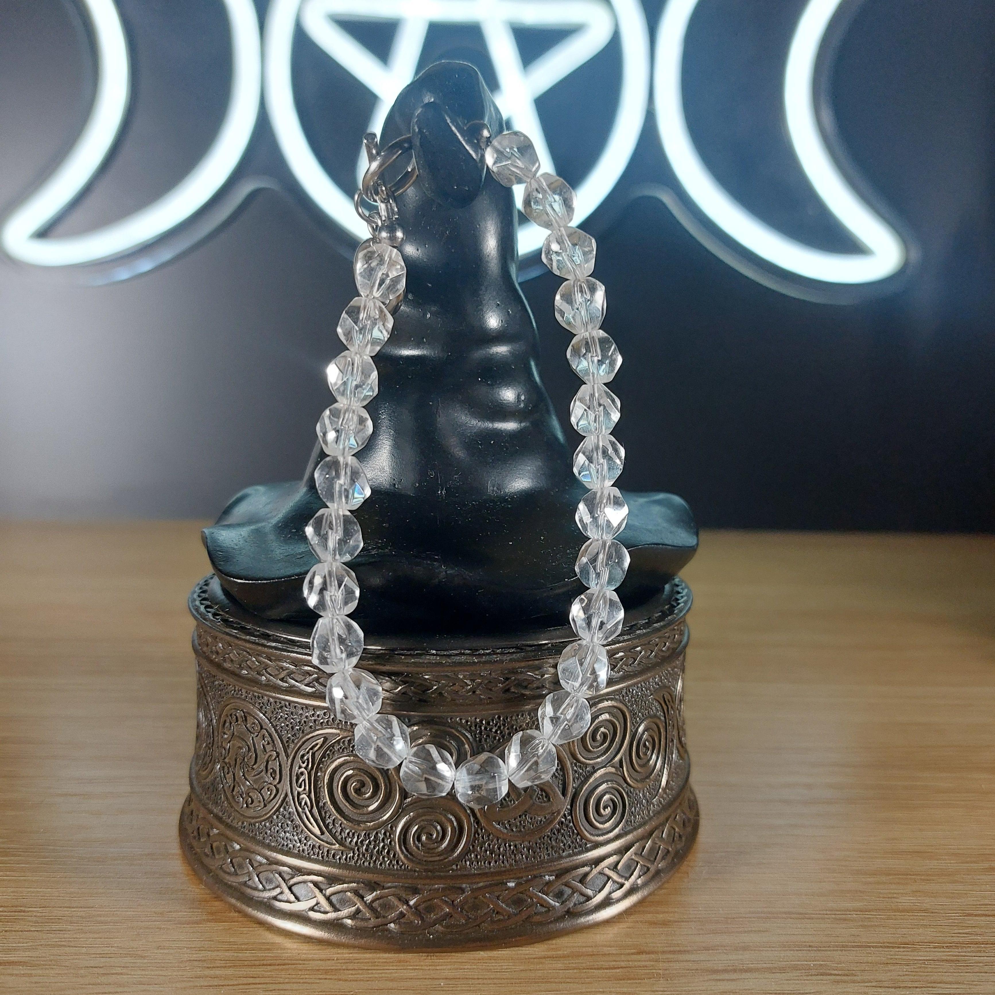 Crystal Quartz Faceted Crystal Bracelet - 1118 MARKETS &amp; EVENTS