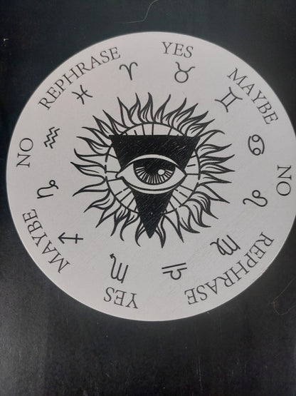 Small Eye in a Triangle Pendulum Board