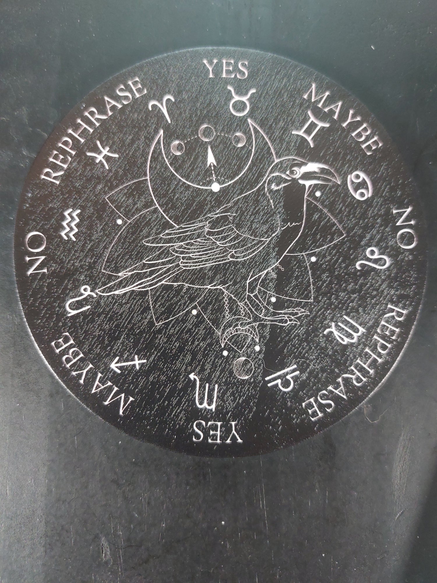 Small Raven Pendulum Board