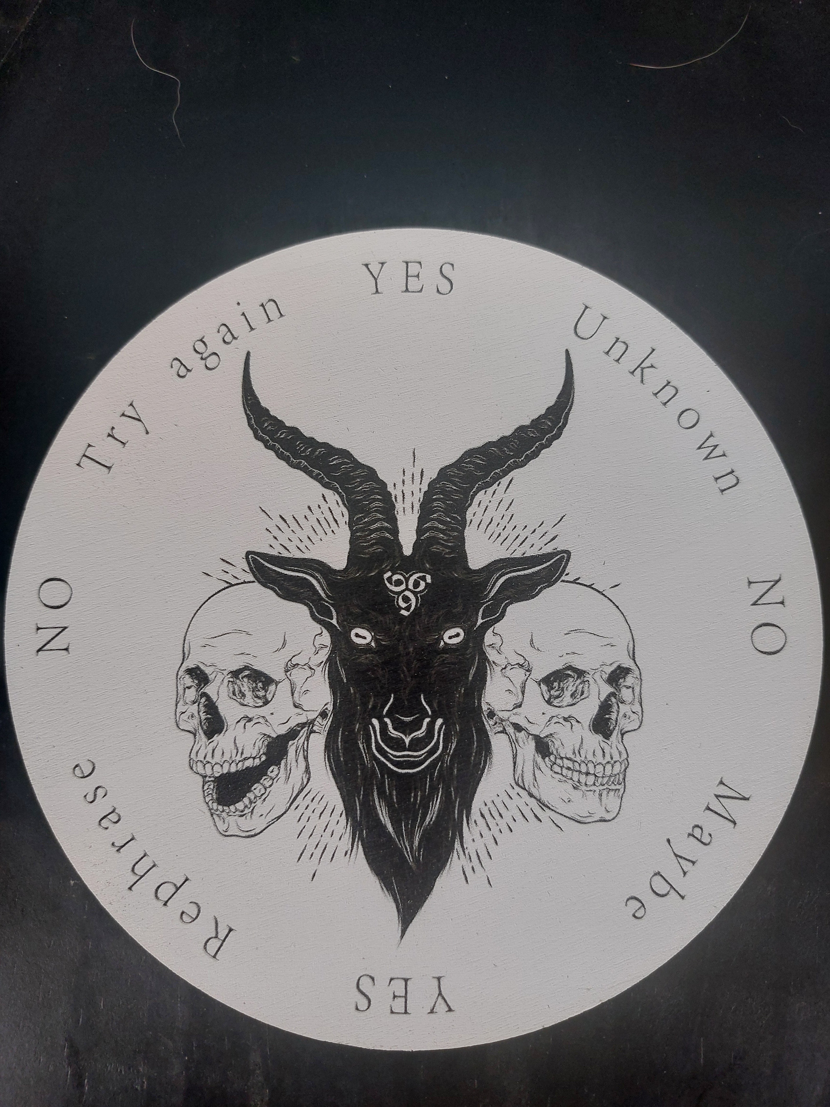 Large Baphomet Pendulum Board