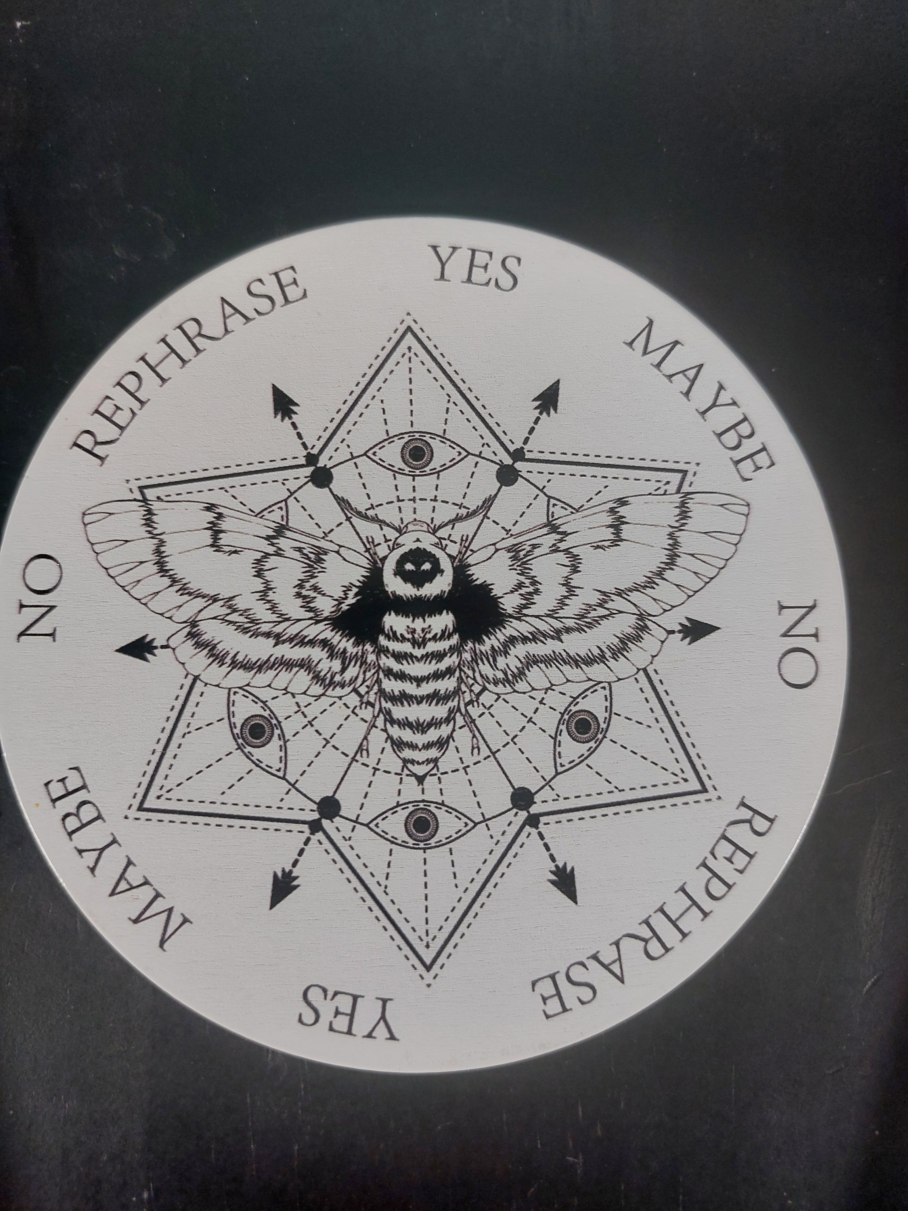 Small Death Moth Pendulum Board