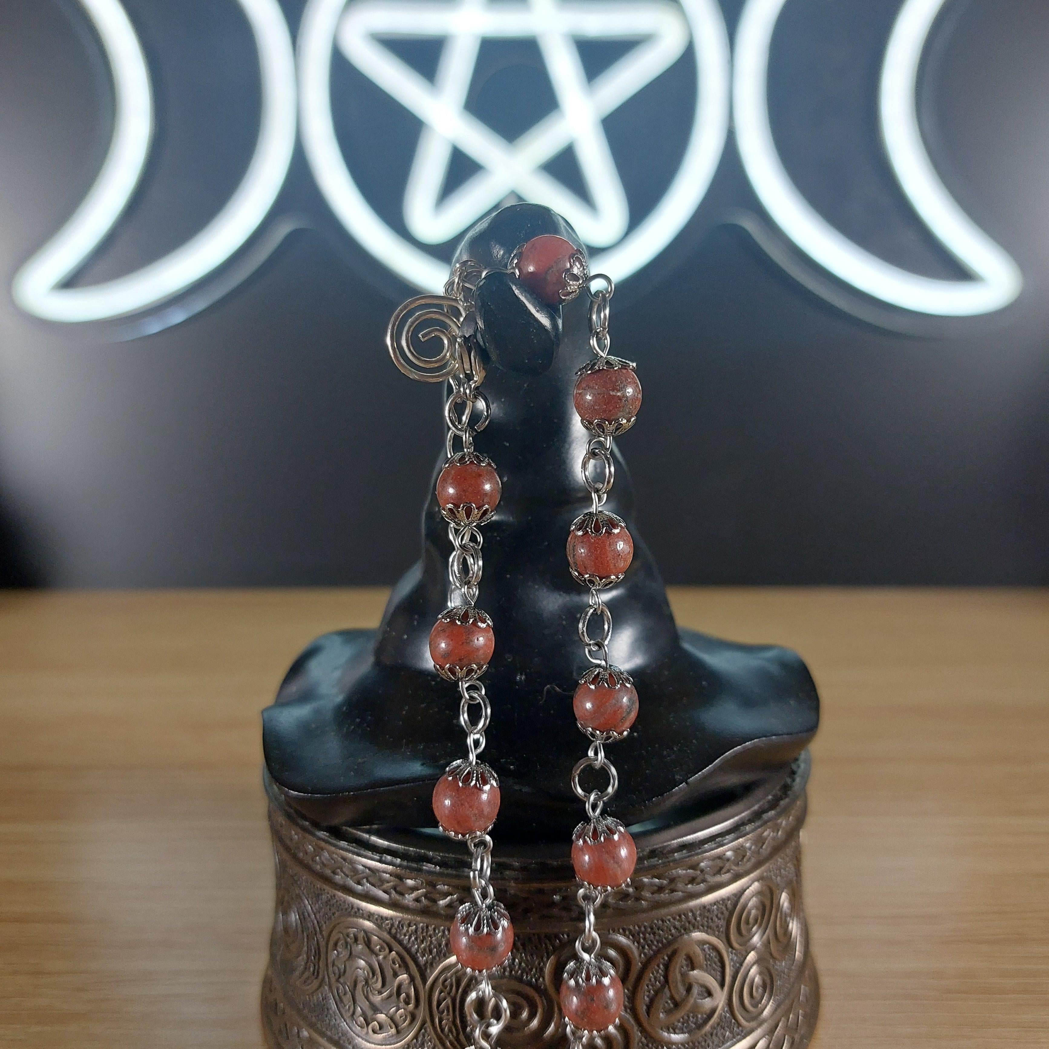 Red Jasper Crystal Bracelet 1118 MARKETS &amp; EVENTS