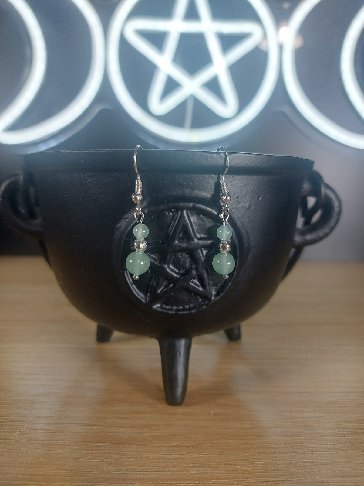Green Aventurine Earrings