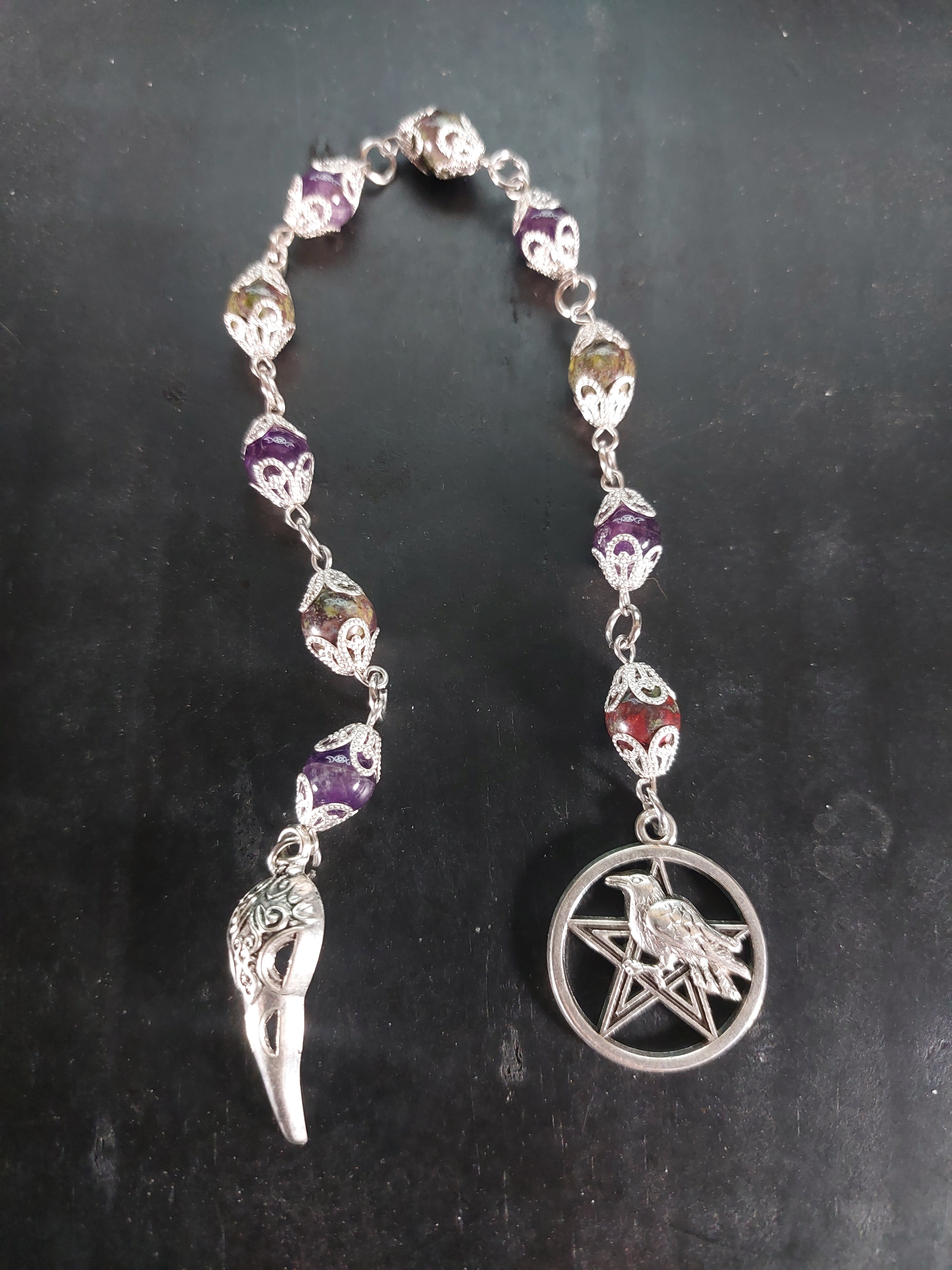 Morrigan3 Meditation Prayer Beads