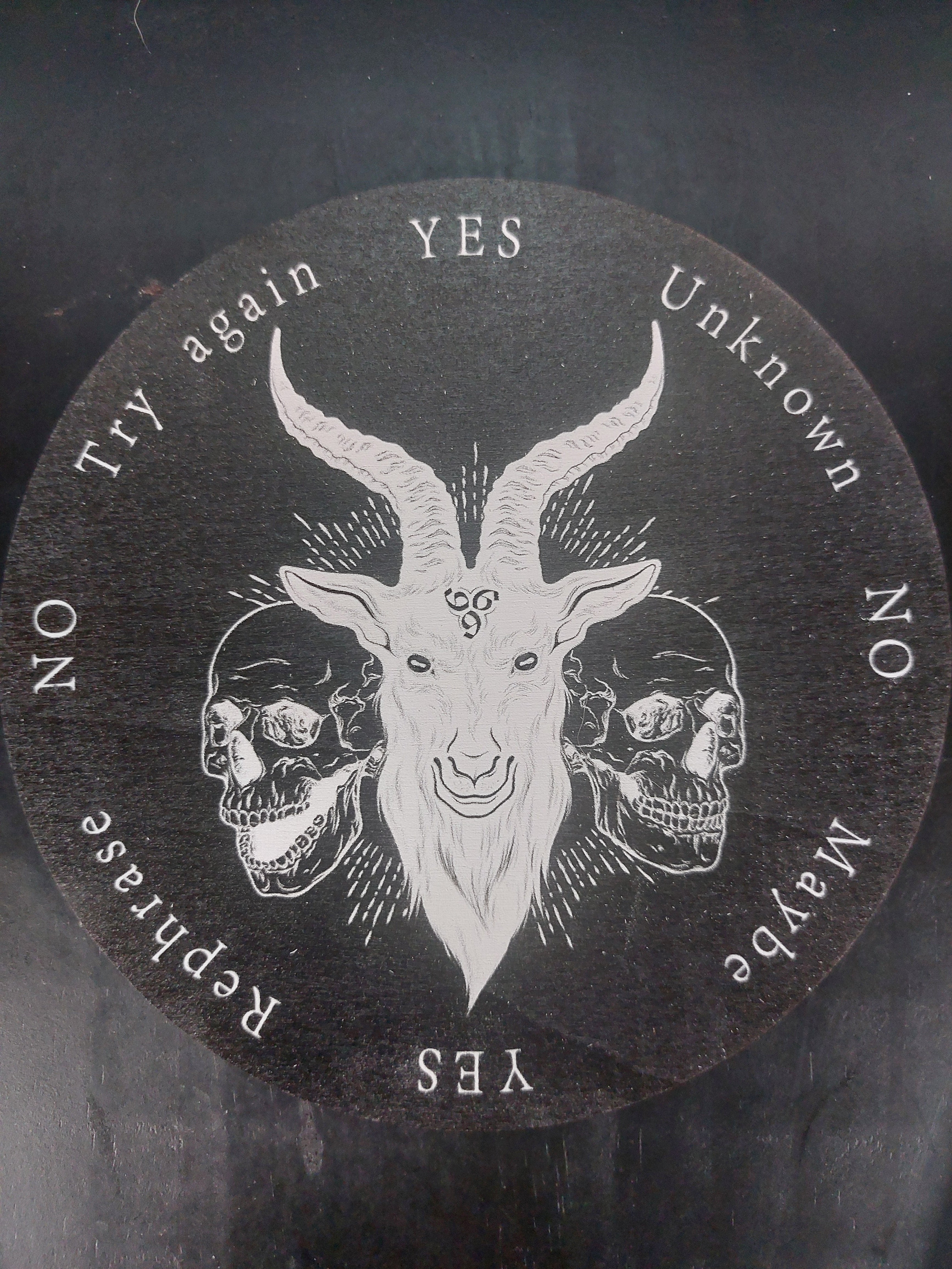 Large Baphomet Pendulum Board