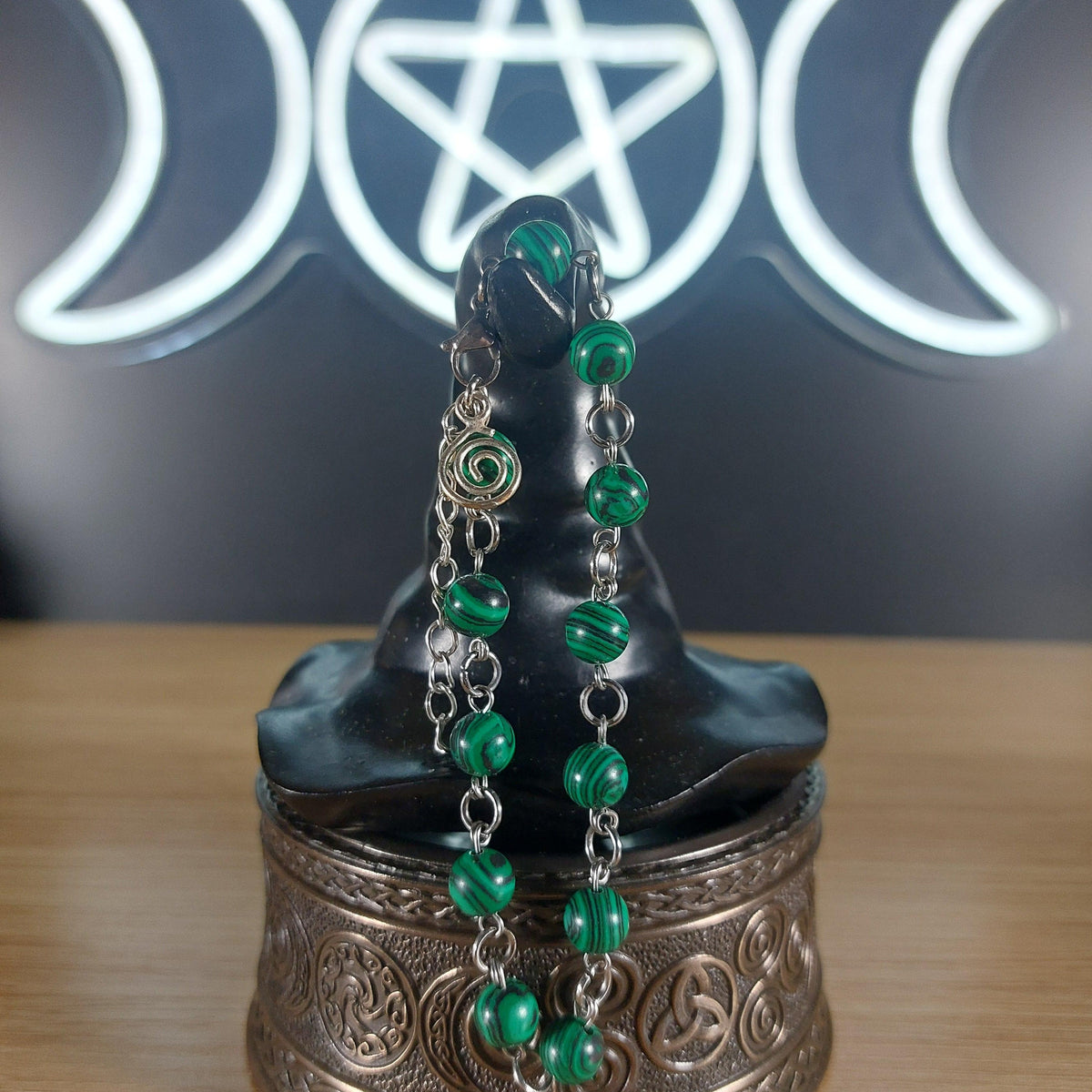 Malachite Crystal Bracelet 1118 MARKETS &amp; EVENTS