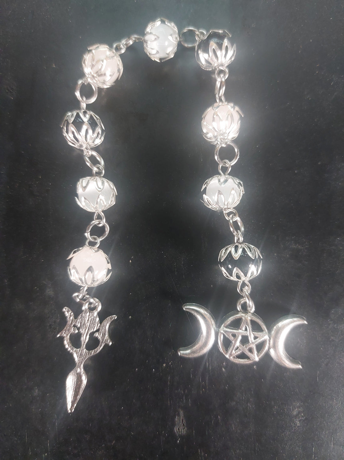 Triple Goddess2 Meditation Prayer Beads