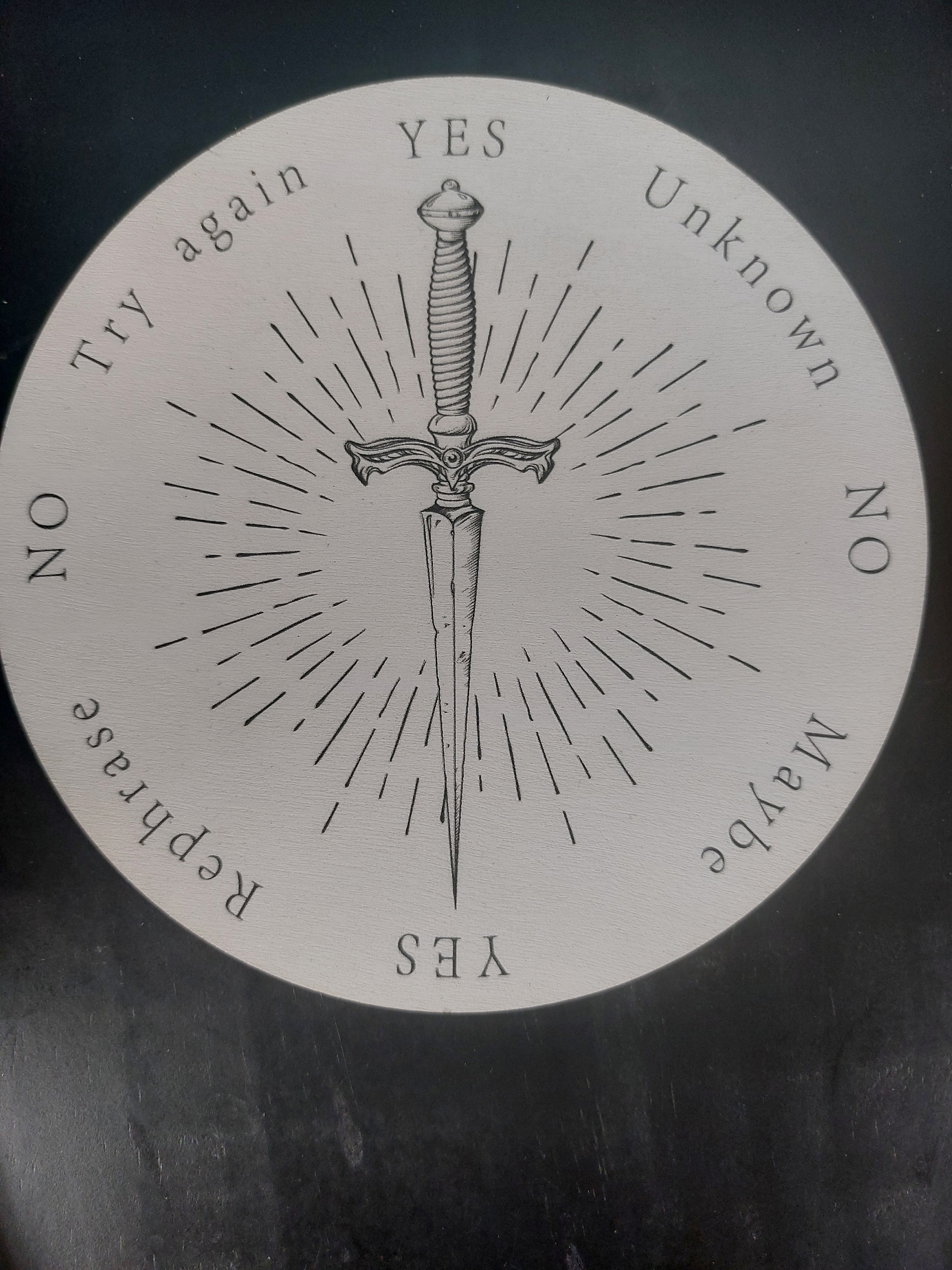 Large Dagger Pendulum Board