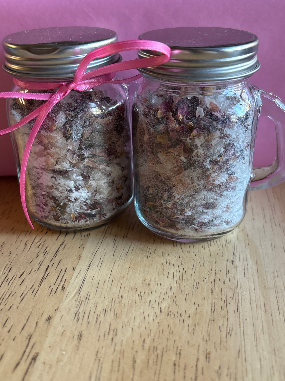 Rose Quartz Salt Soak