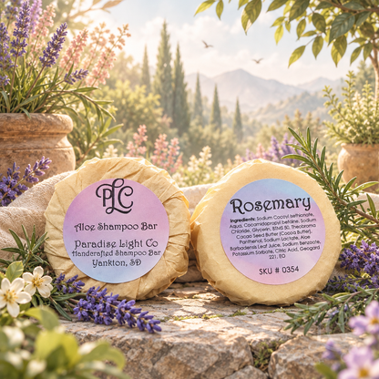 Handcrafted Aloe Shampoo Bars