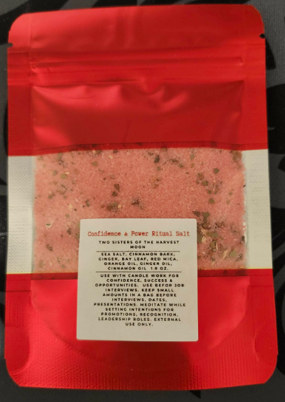 Two Sisters of the Harvest Moon Ritual Salt Collection