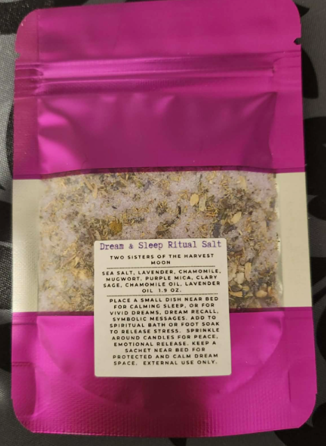 Two Sisters of the Harvest Moon Ritual Salt Collection