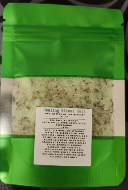 Two Sisters of the Harvest Moon Ritual Salt Collection