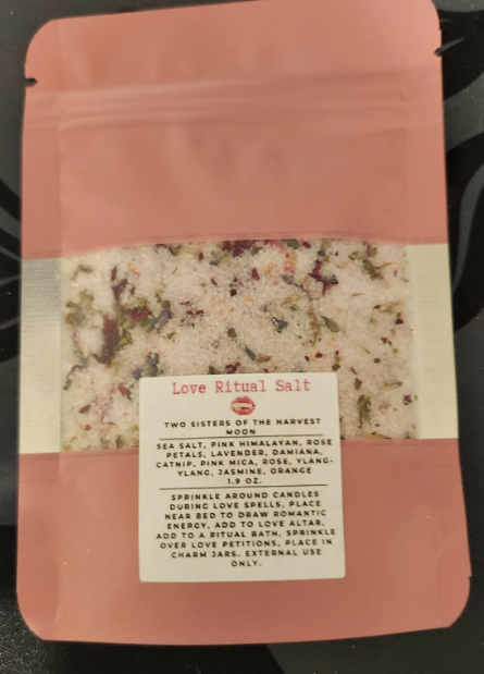 Two Sisters of the Harvest Moon Ritual Salt Collection