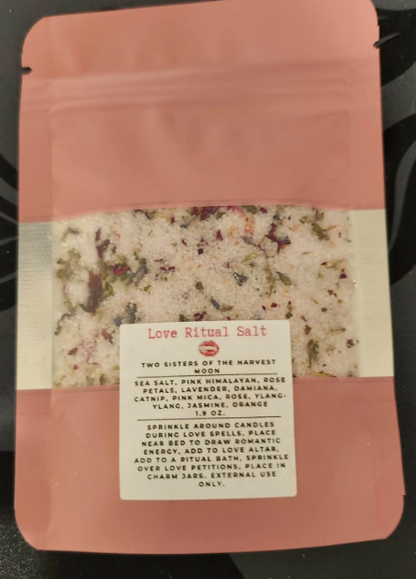 Two Sisters of the Harvest Moon Ritual Salt Collection