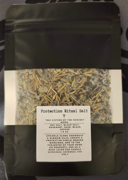 Two Sisters of the Harvest Moon Ritual Salt Collection