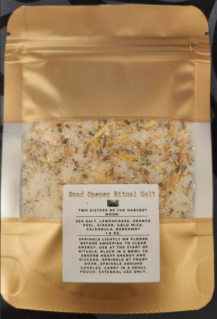 Two Sisters of the Harvest Moon Ritual Salt Collection
