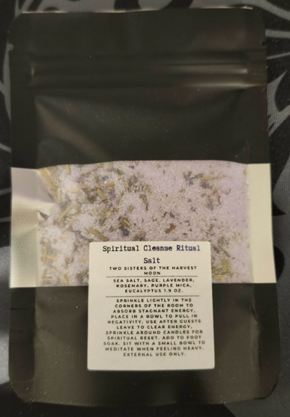 Two Sisters of the Harvest Moon Ritual Salt Collection