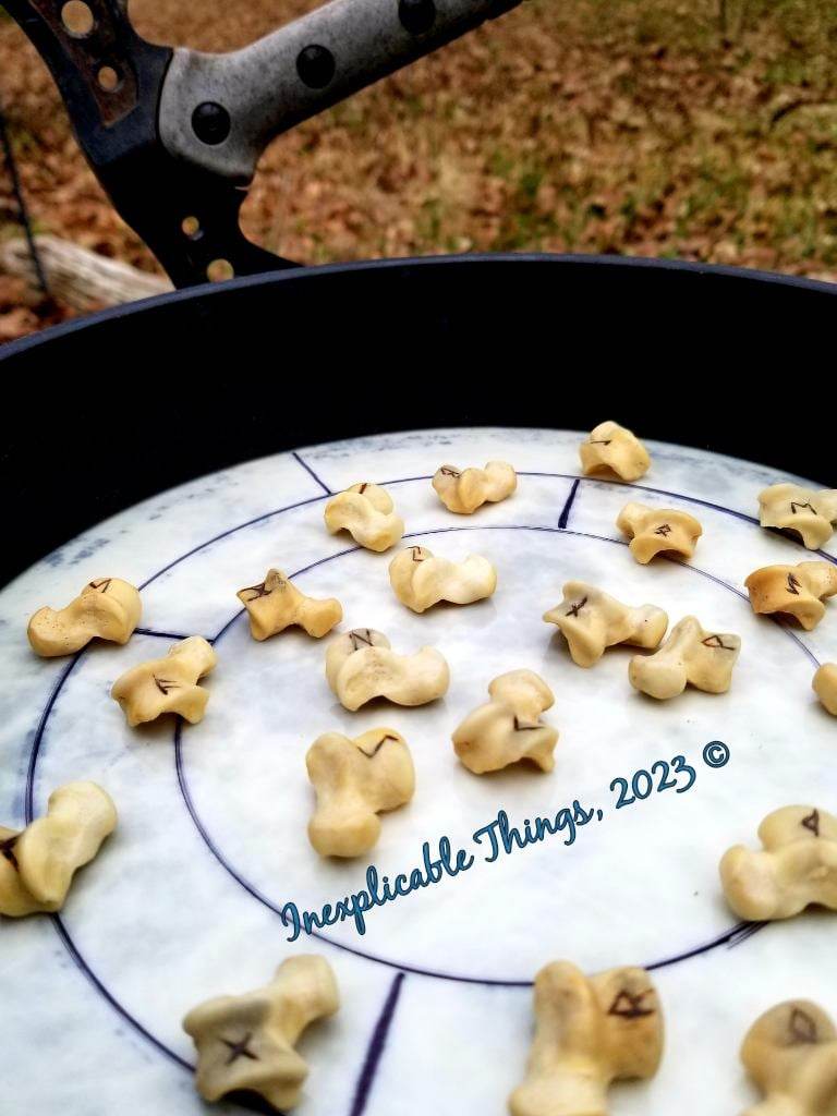 Runes of Fate - Runic Bone Divination (24 Elder Futhark)