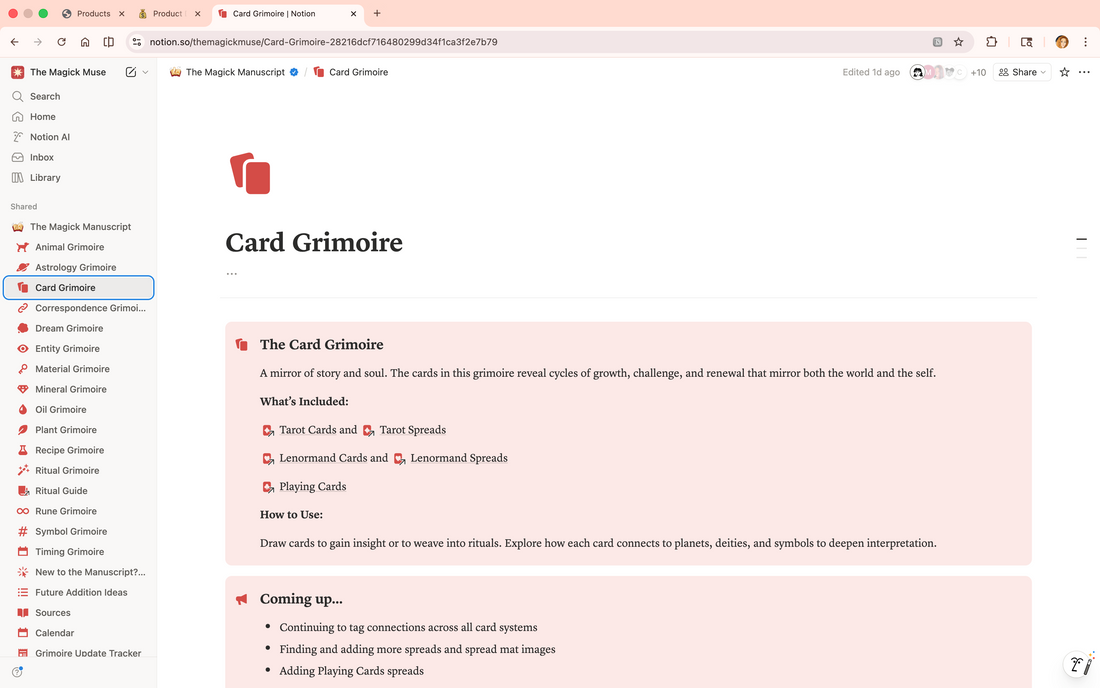 Tarot, Lenormand, &amp; Playing Card Grimoire - Lifetime Access