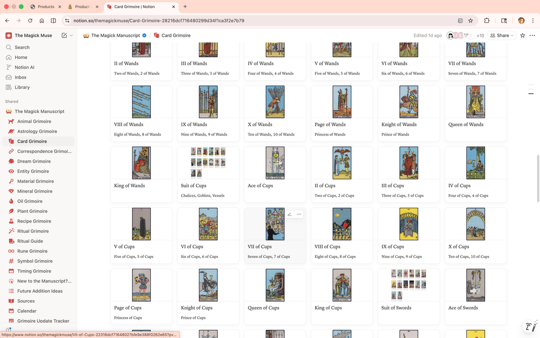 Tarot, Lenormand, &amp; Playing Card Grimoire - Lifetime Access
