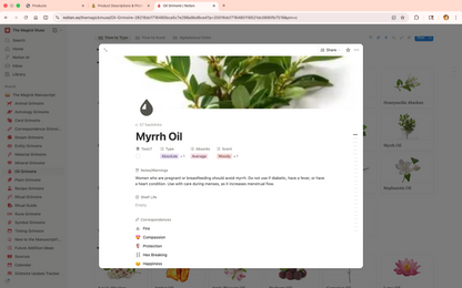 Oils Grimoire - Lifetime Access