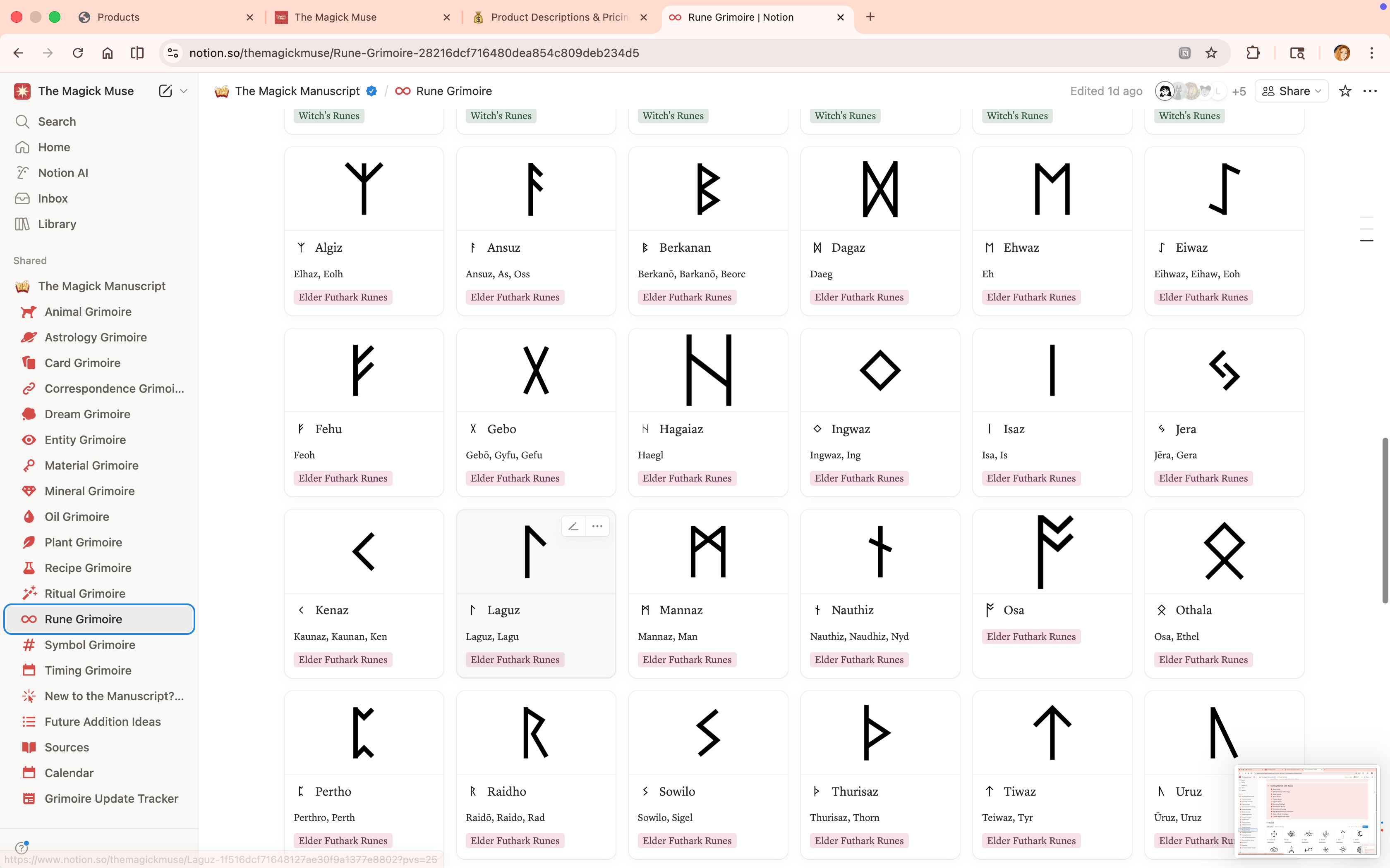 Runes Grimoire -  Lifetime Access