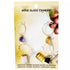 Set of four crystal wine glass charms with colorful gemstone pendants on wire loops.