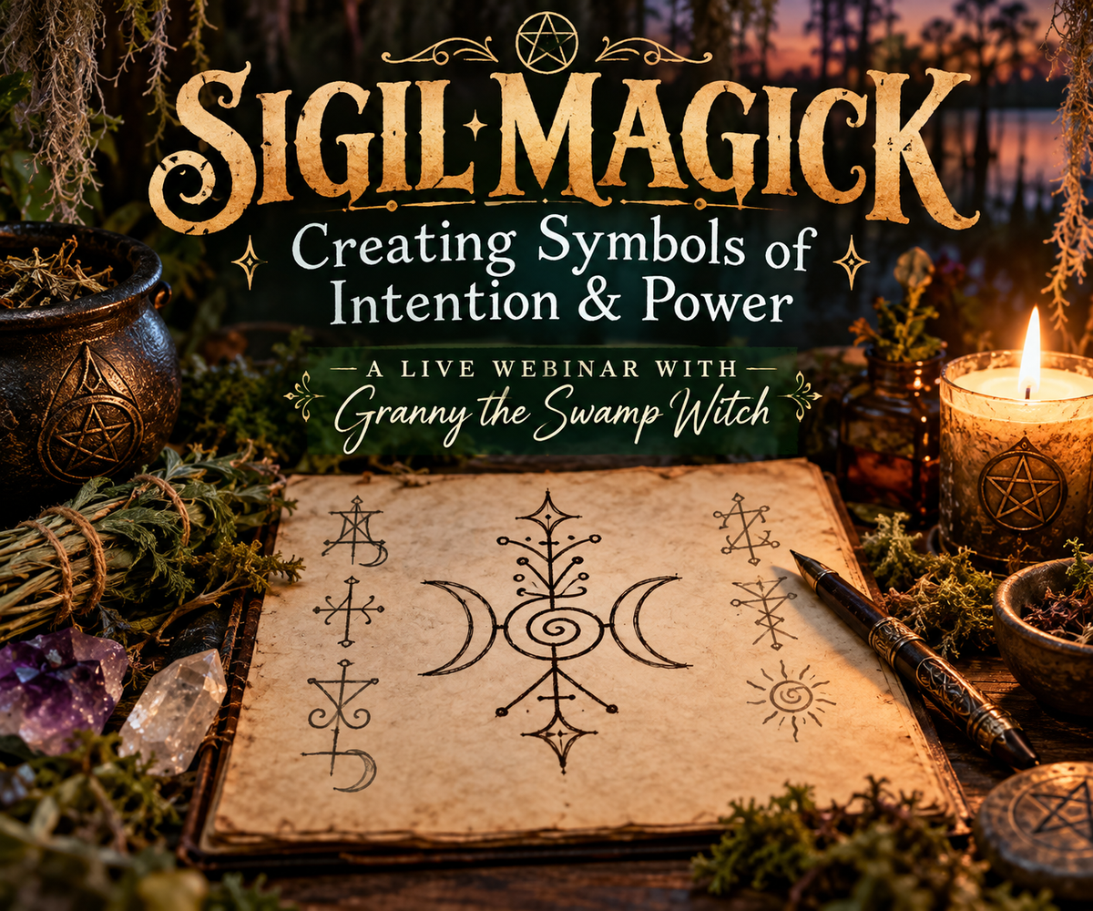 LIVE WEBINAR- Sigil Magick: Creating Symbols of Intention &amp; Power