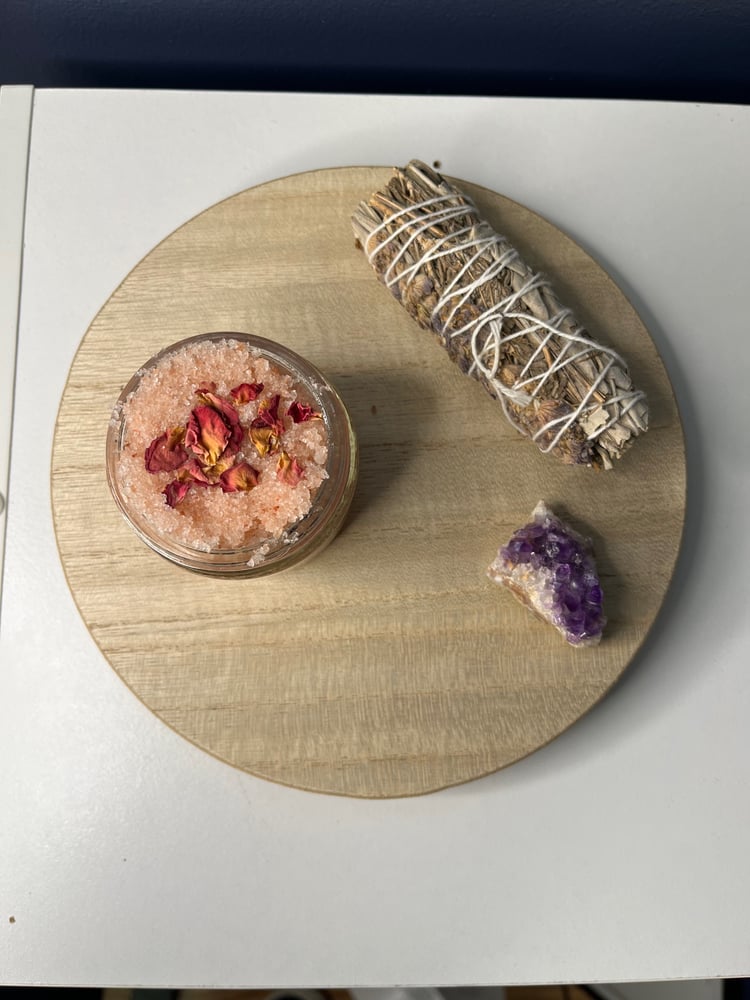 Solstice Pink Himalayan Salt Scrub