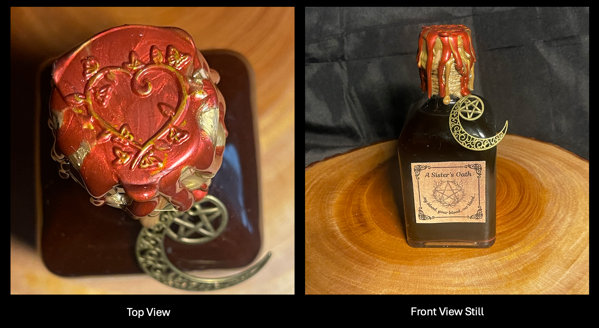 My Blood, Your Blood, Our Blood — Decorative Potion Bottle