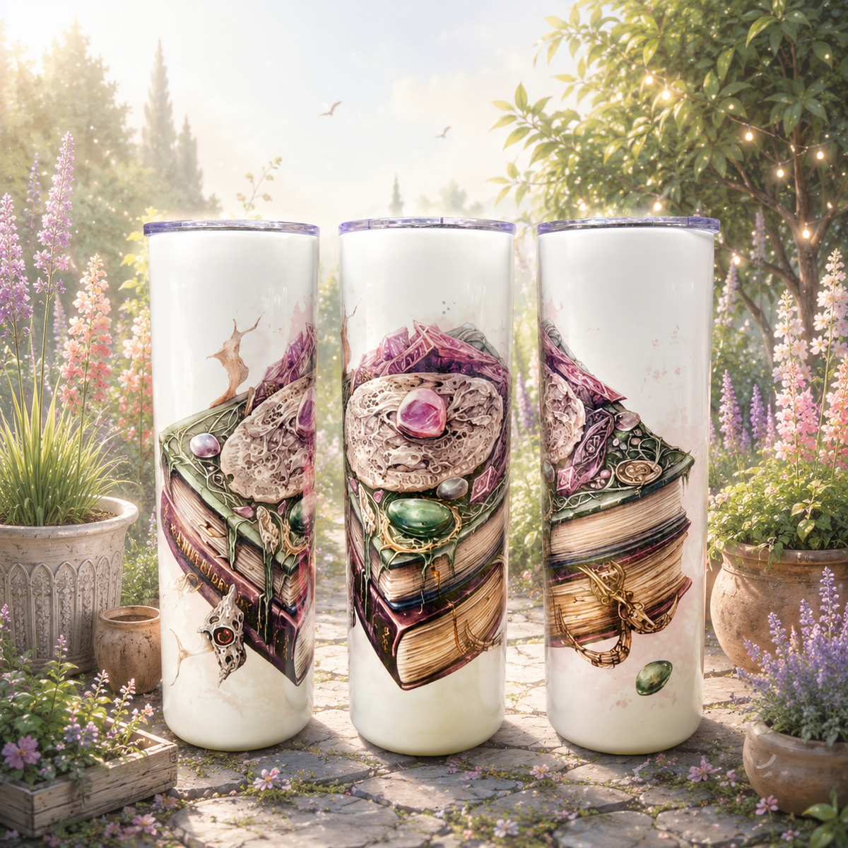 Tumbler ~ Grimoire Purple