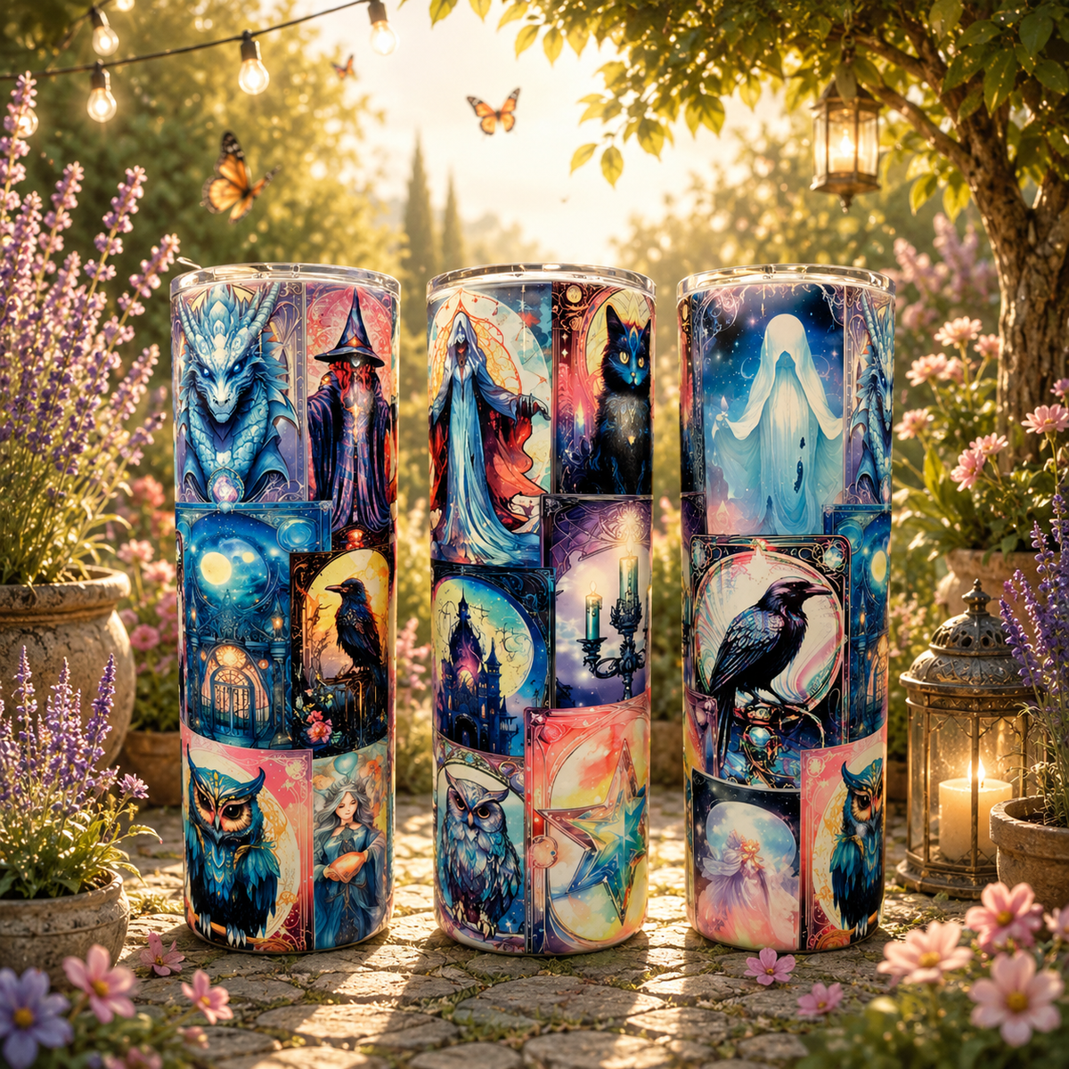 Tumbler ~ Tarot Pastel
