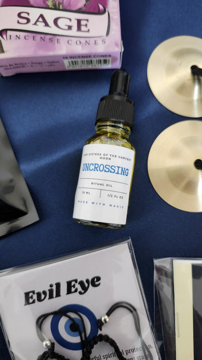 The Unbinding Box – Complete Ritual Kit for Curse Removal, Uncrossing &amp; Evil Eye Protection