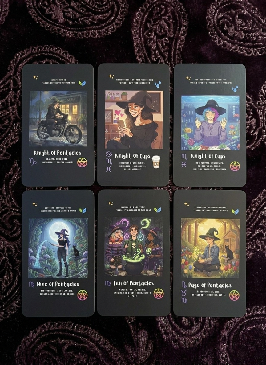 Modern Mystic Tarot Deck (For Beginners)