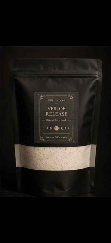 Veil of Release — Full Moon Bath Soak 🌕