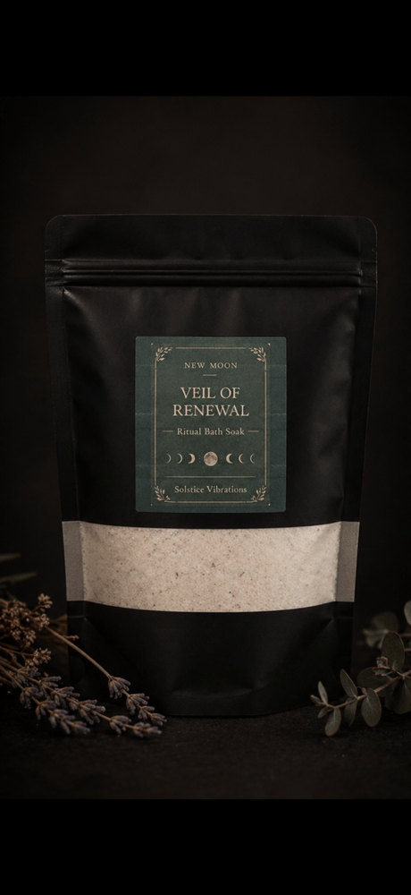 Veil of Renewal — New Moon Bath Soak 🌑