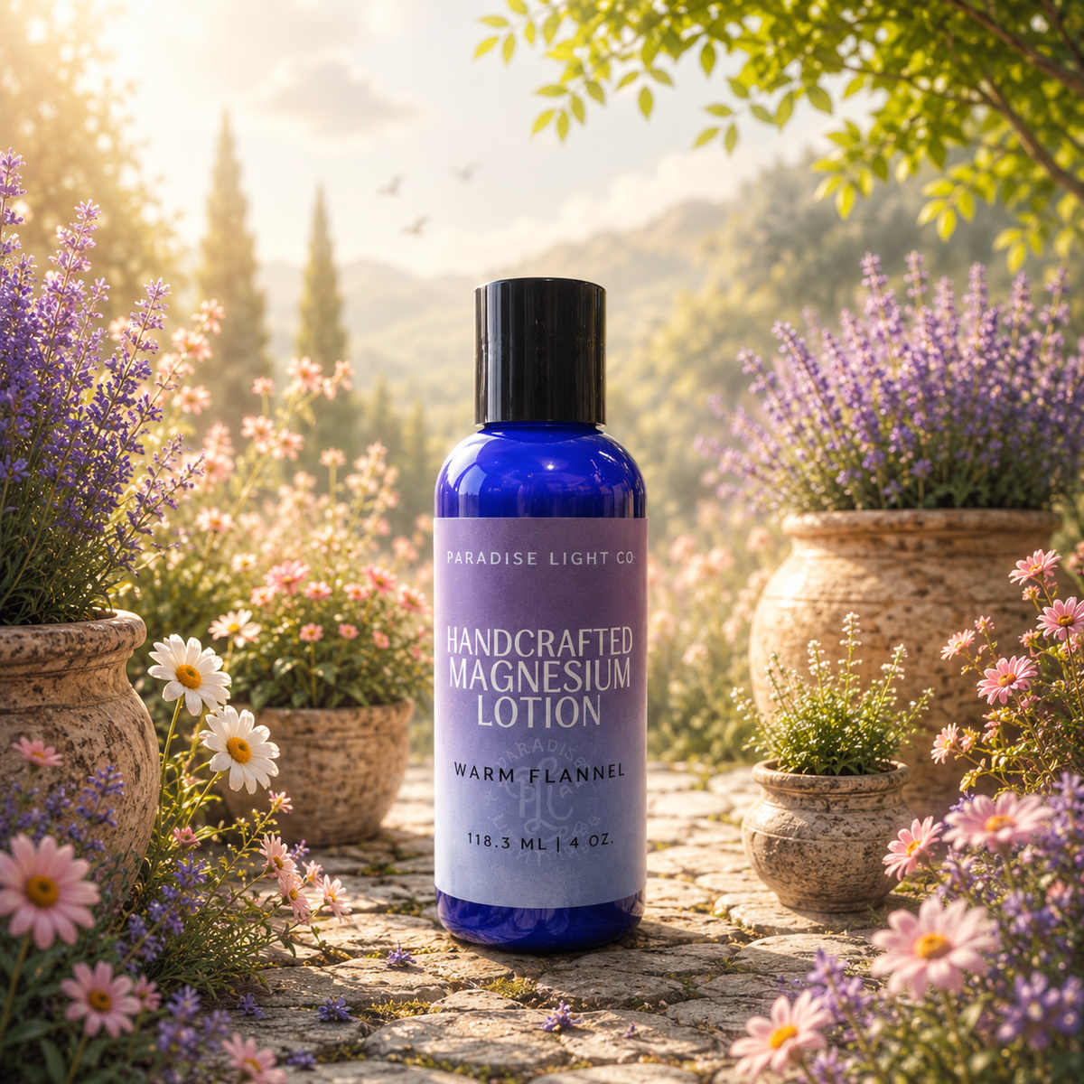 Handcrafted Body &amp; Magnesium Lotion – 4 oz.